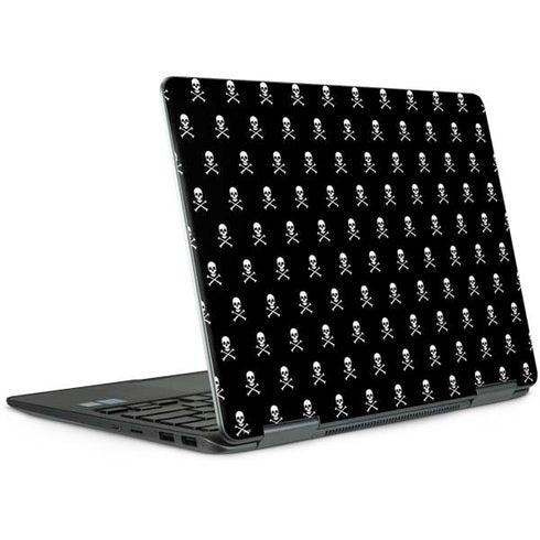 Skull and Crossbones (white) Notebook 9 Pro 13in (2017) Skin